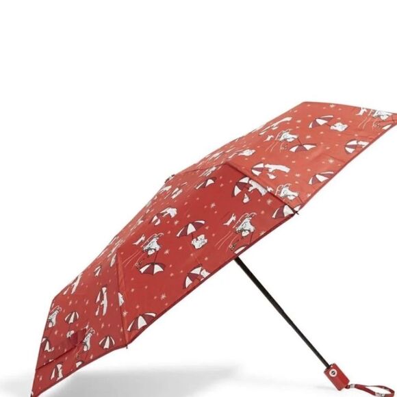 Vera Bradley Umbrella Beary Merry Red - Picture 4 of 4